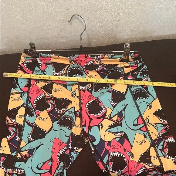 #0816+ Constantly Varied Gear Shark Print Leggings - Multicolor - Picture 4 of 4